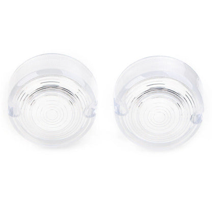 Turn Signal Lens Covers for Harley Dyna FXD FXR Sportster XLH 883 1200 FXST