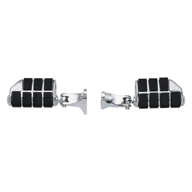 Chrome Rear Footpeg Pair for Harley Touring Street Glide (1993-2025)