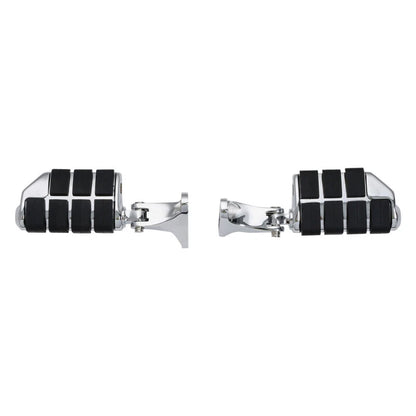 Chrome Rear Footpeg Pair for Harley Touring Street Glide (1993-2025)