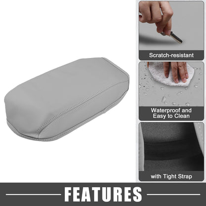 Faux Leather Center Console Armrest Cover for Honda Civic (2012-2015)