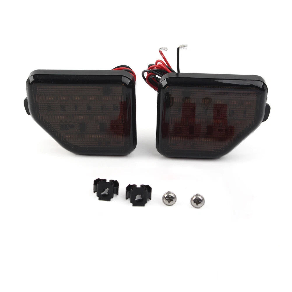 Rear Bumper Reflector Lights for Jeep Wrangler JL Sahara Rubicon (2018+) Pair