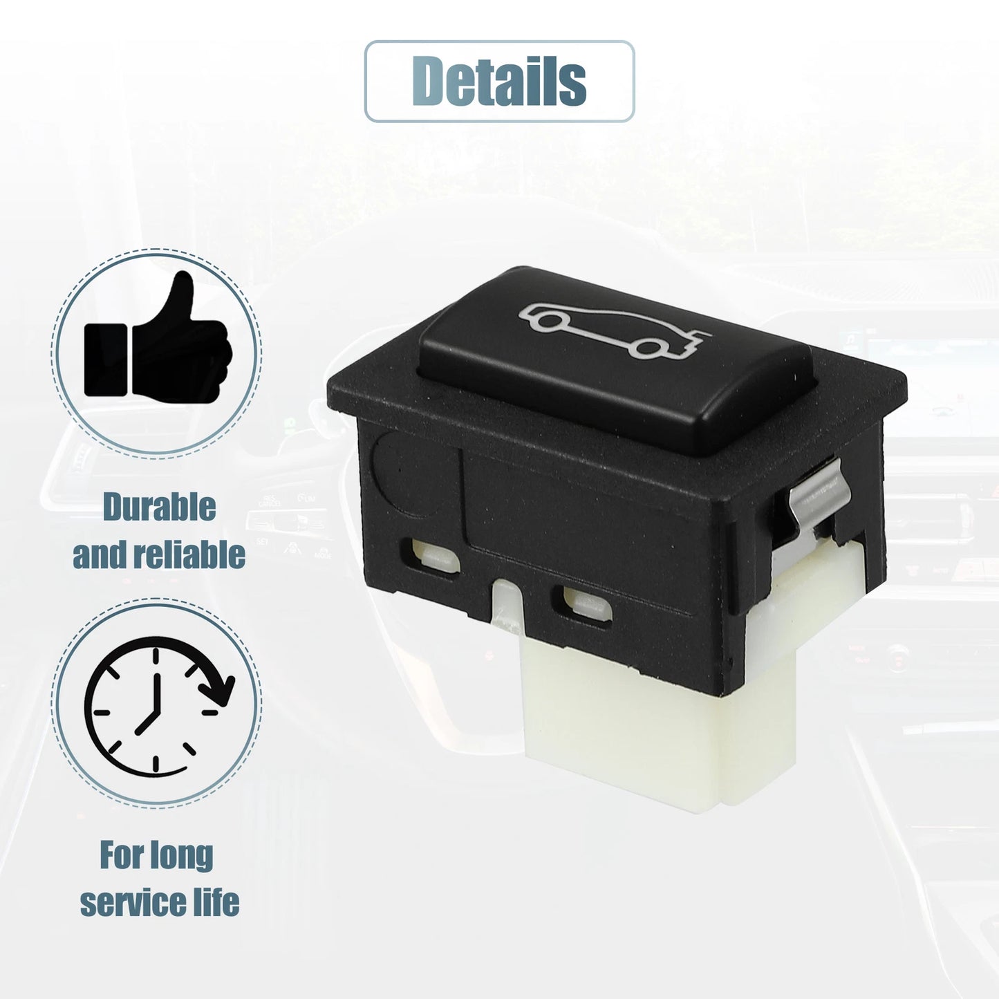 Trunk Tailgate Handle Release Switch for BMW 1 3 5 6 7 Series (2006-2013)