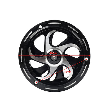 Red Radiator Cooling Fan Cover for Vespa Sprint Primavera 150 (2013-2023)