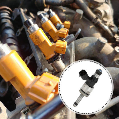 Fuel Injector 2.5 for TOYOTA RAV4 (2019-2023) 1 Pc Black Silver Tone