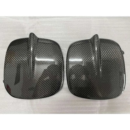 Carbon Fiber Front Fog Light Cover Trim for 1997-2001 Subaru Impreza STI GC8