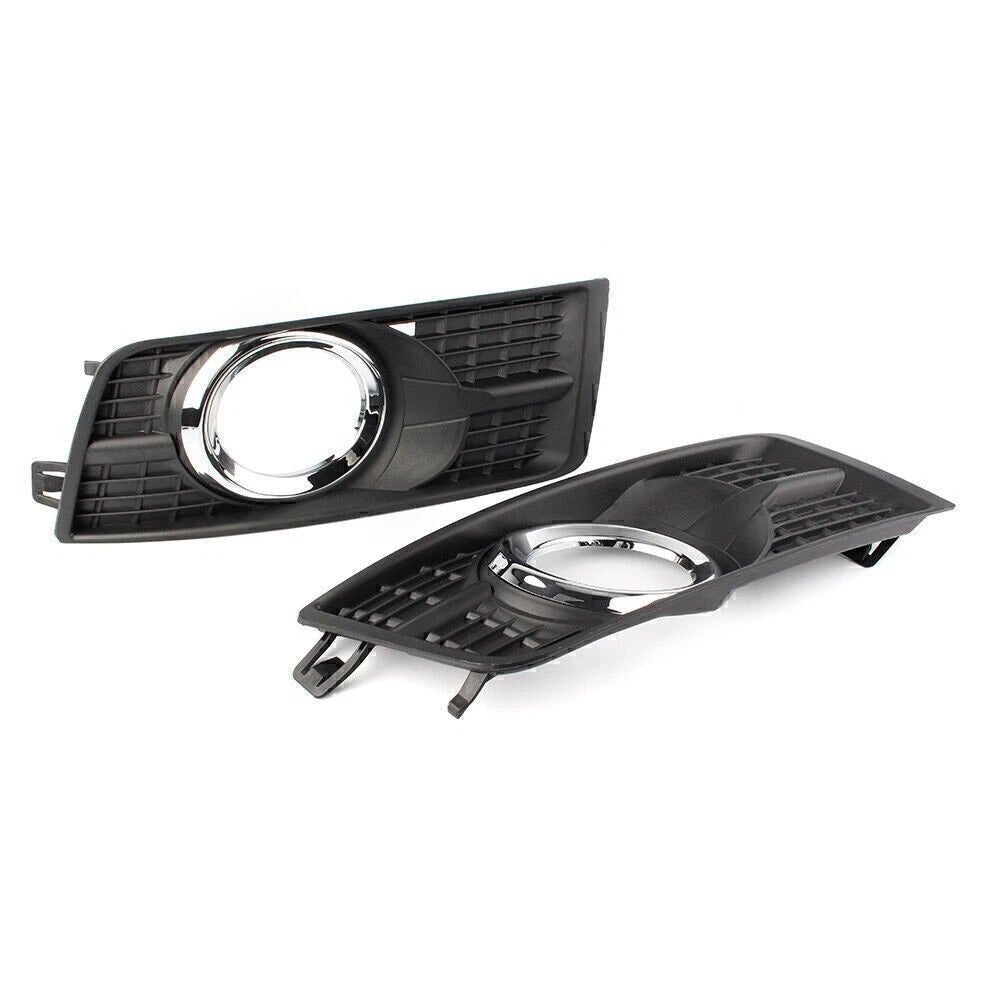 Front Fog Light Lamp Covers for 2010-2016 Cadillac SRX Black