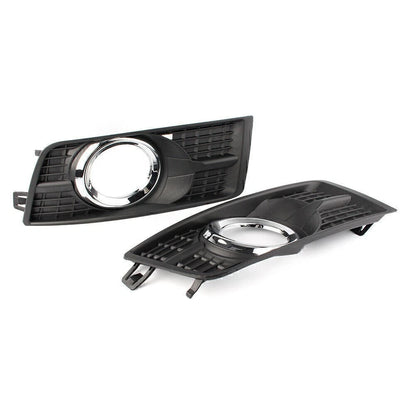 Front Fog Light Lamp Covers for 2010-2016 Cadillac SRX Black