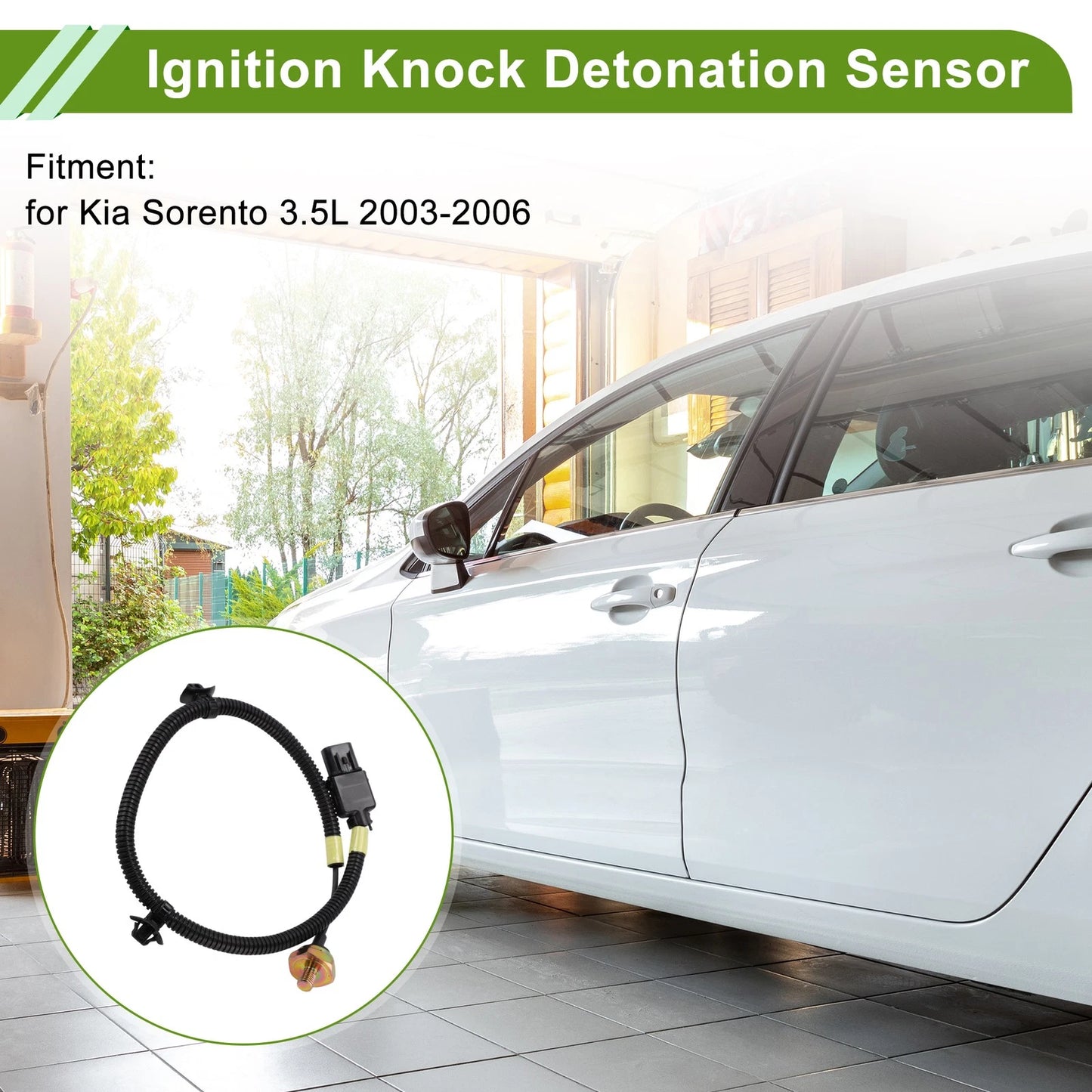 1 Pc Ignition Knock Sensor for Kia Sorento (2003-2006)