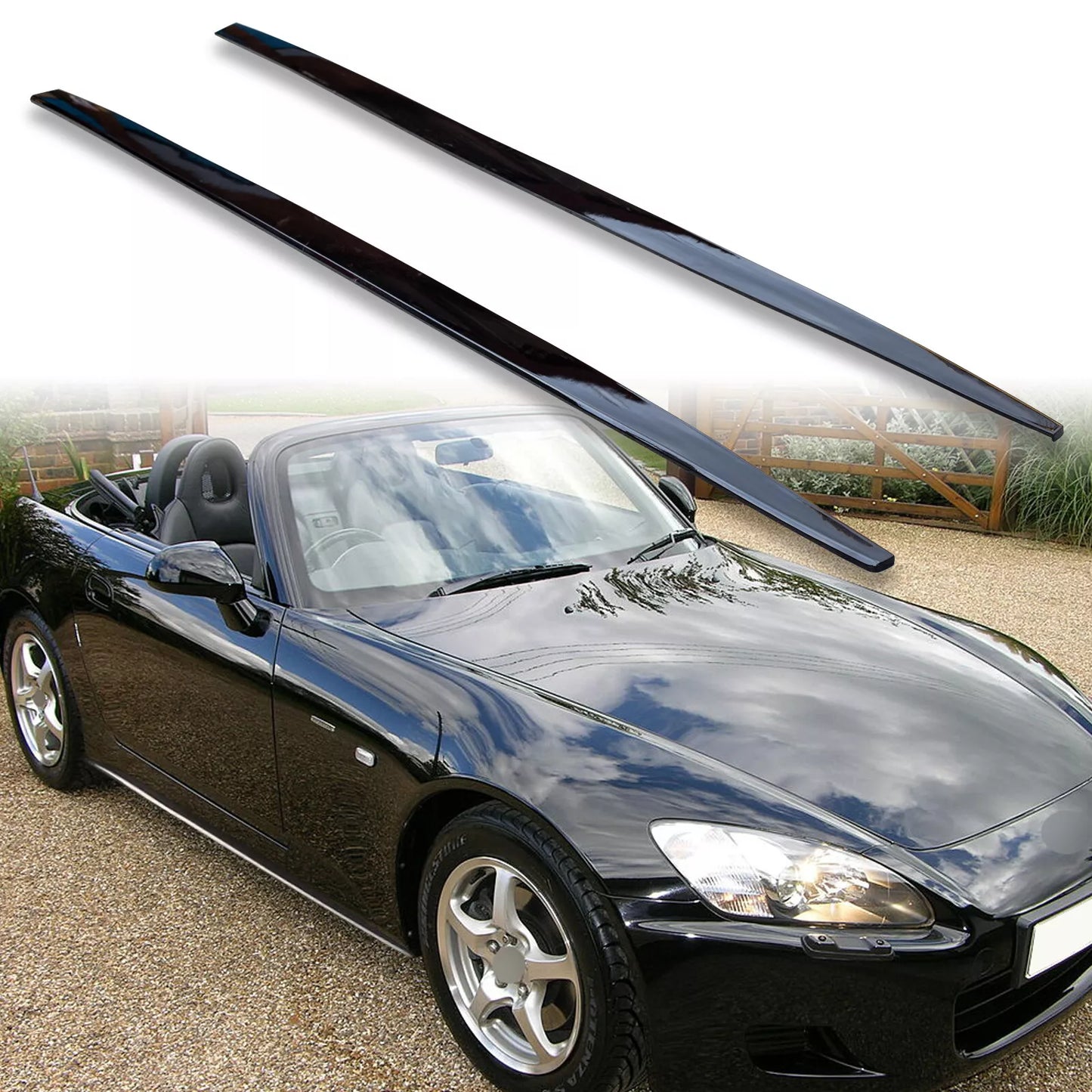 Side Skirt Extensions for Honda S2000 (2000-2009)