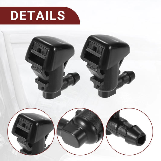 1x Windshield Washer Nozzle for Chrysler 300 with Hose and Connectors
