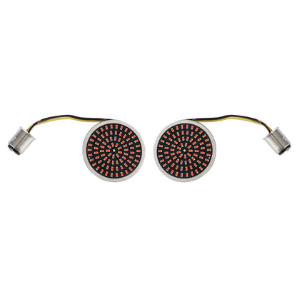 Indicator Inserts for Softail, Touring, Dyna, Sportster - Red (2000-2023)