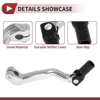 Shifter Lever Folding for Bosuer M4 Silver Tone Black
