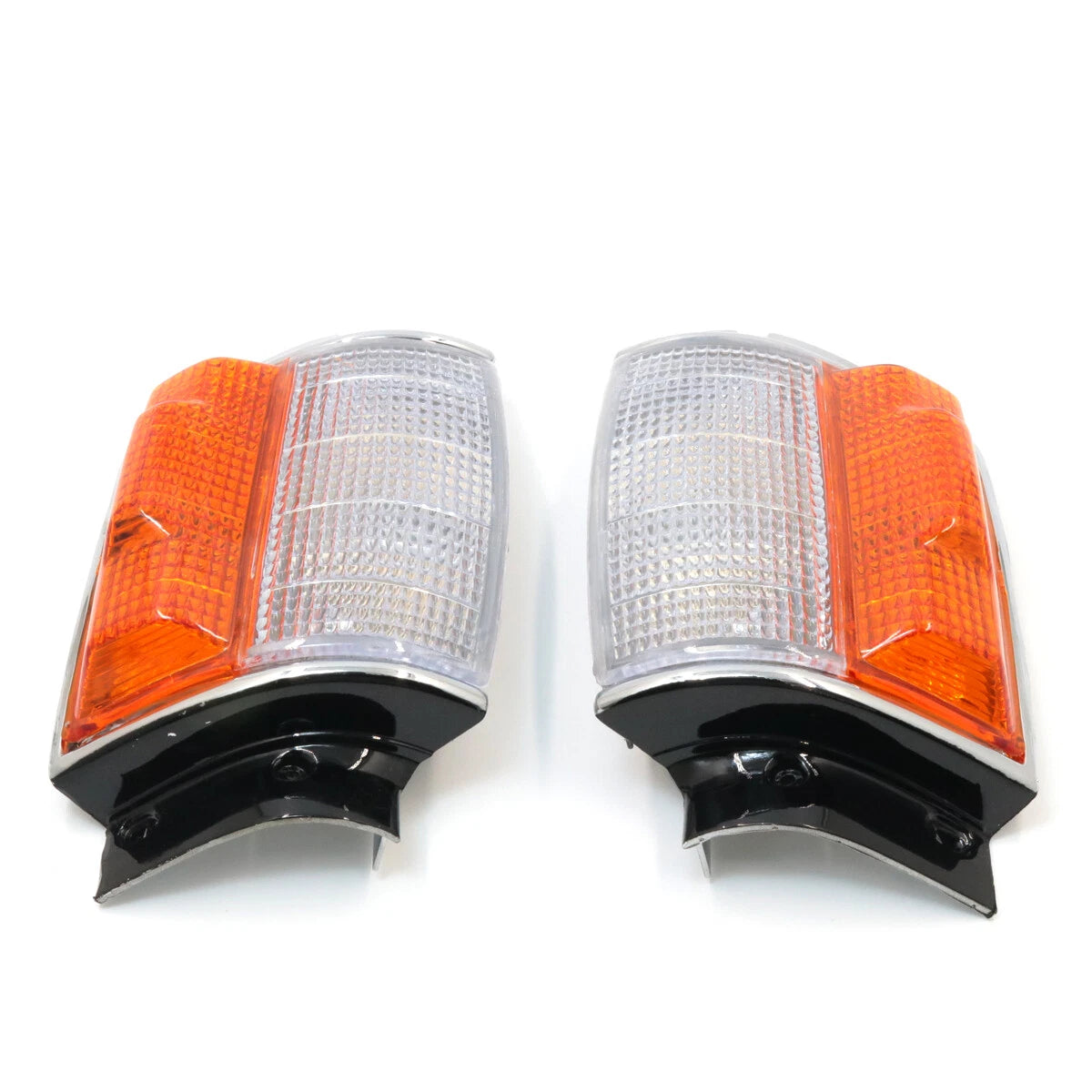 Chrome Corner Indicator Lightset for Toyota Hilux 1983-1988