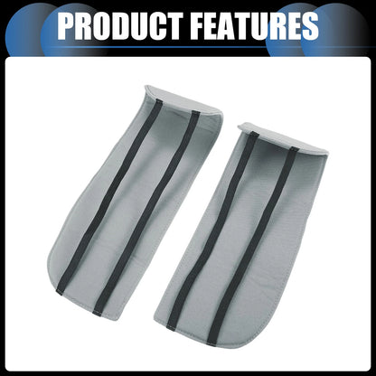 Armrest Protector Cover Pad for BMW X5 X6 (2010-2018) - 1 Pair Neoprene Gray