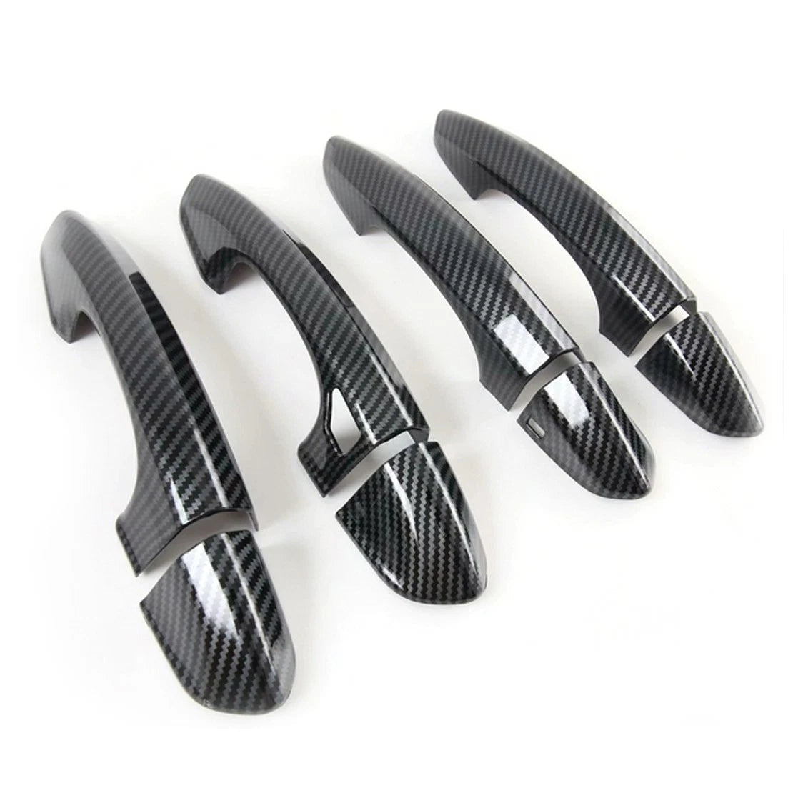 Carbon Fiber Door Handle Trims for Ford Edge (2015-2021)