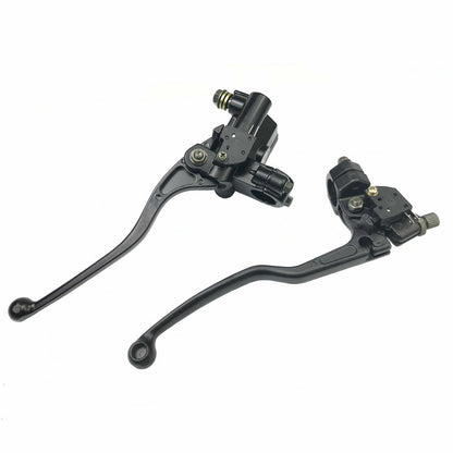 7/8 Handlebar Hydraulic Brake Master Cylinder & Clutch Lever for Motorcycle