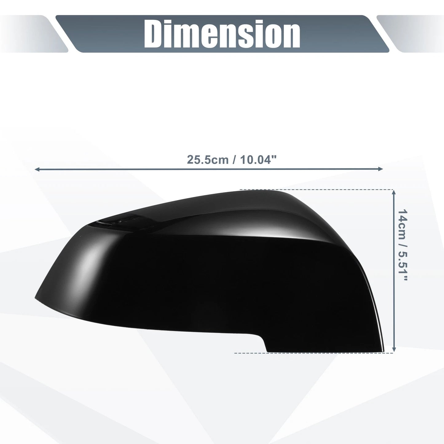 Rearview Mirror Cover Caps Gloss Black for BMW 328i 125i 330i 320i 220i