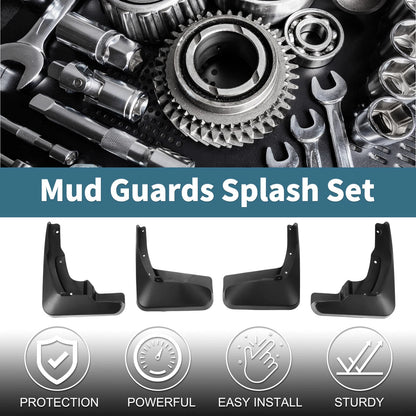 Mud Flaps Splash Guards 1 Set for Toyota Venza (2013-2016)