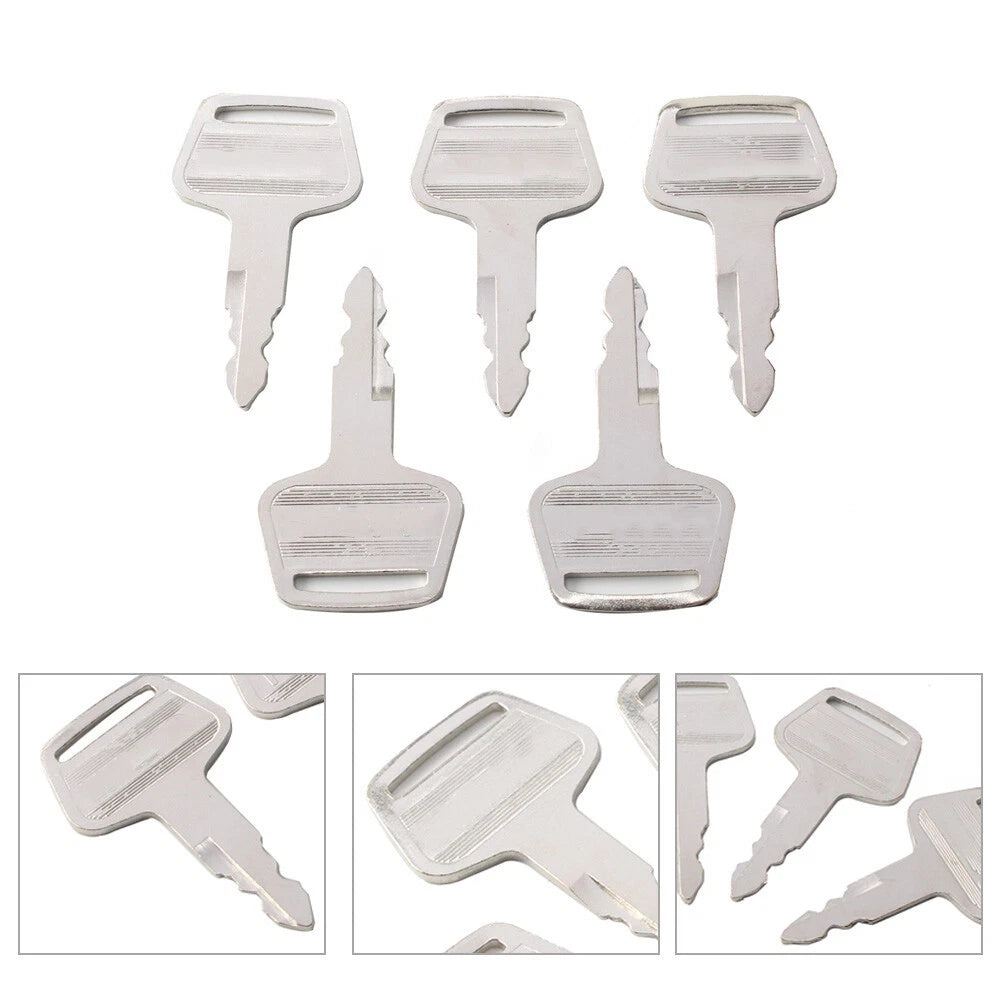 5 x KV02 Heavy Equipment Ignition Keys for Kato Excavator Models (HD)