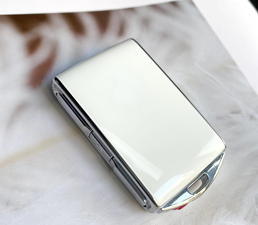 Key Fob Cover Shell Zinc Alloy - Silver Black Blue for Polestar 1 2 (2019–2021)