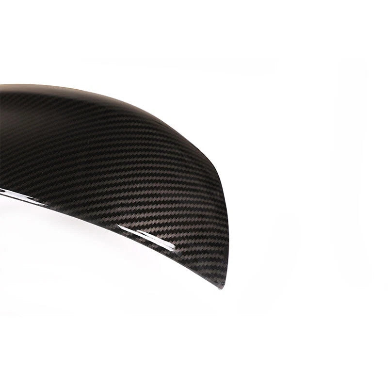 Carbon Style Wing Rearview Mirror Cover Caps Fit For BMW X3 2018-2019