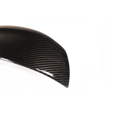 Carbon Style Wing Rearview Mirror Cover Caps Fit For BMW X3 2018-2019