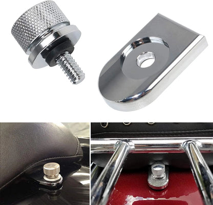 Seat Bolt Tab Cover for Harley Sportster Dyna Touring Softail (2004-2023)