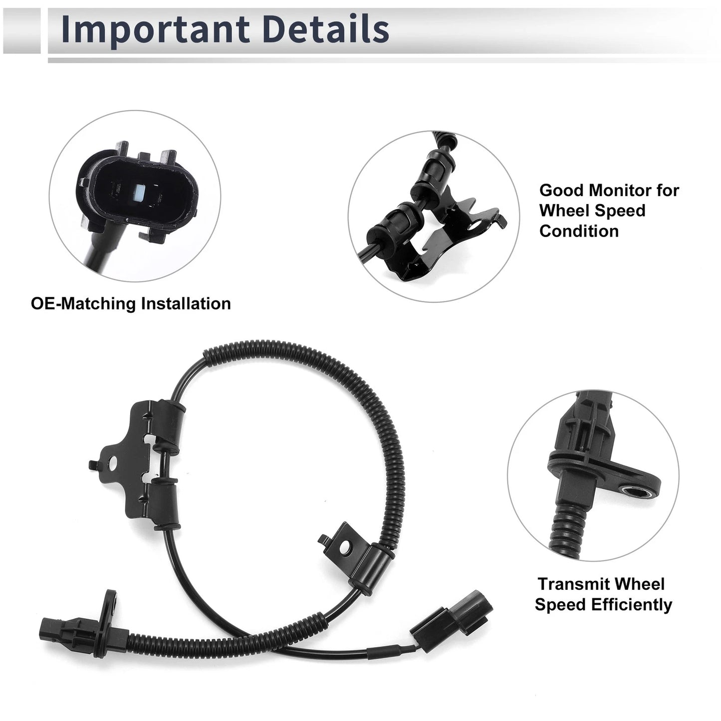 ABS Wheel Speed Sensor for Kia Picanto (2004-2011)
