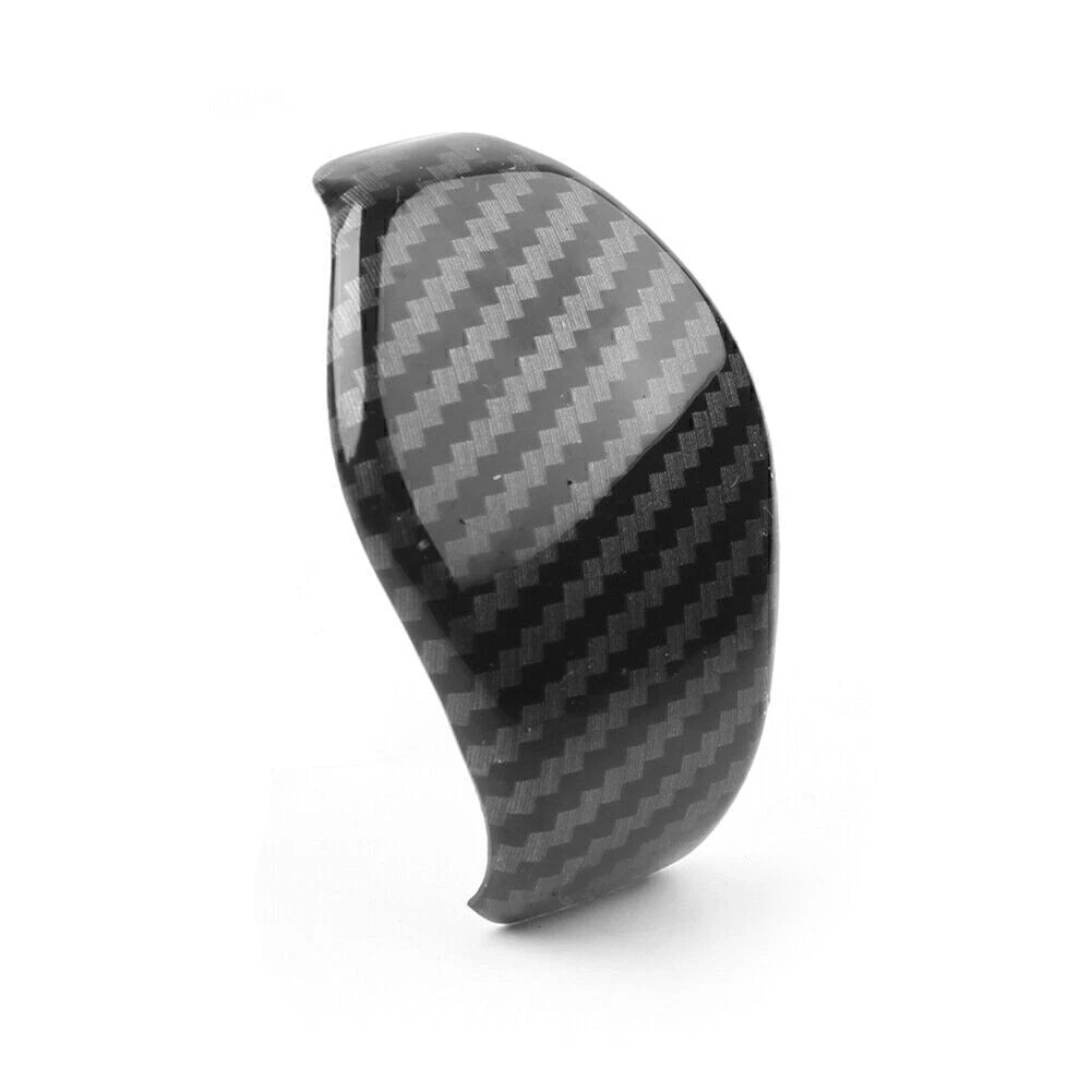 Carbon Fiber Console Gear Shift Knob Cover Trim for Honda Civic (2016-2020)