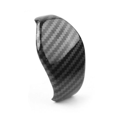 Carbon Fiber Console Gear Shift Knob Cover Trim for Honda Civic (2016-2020)