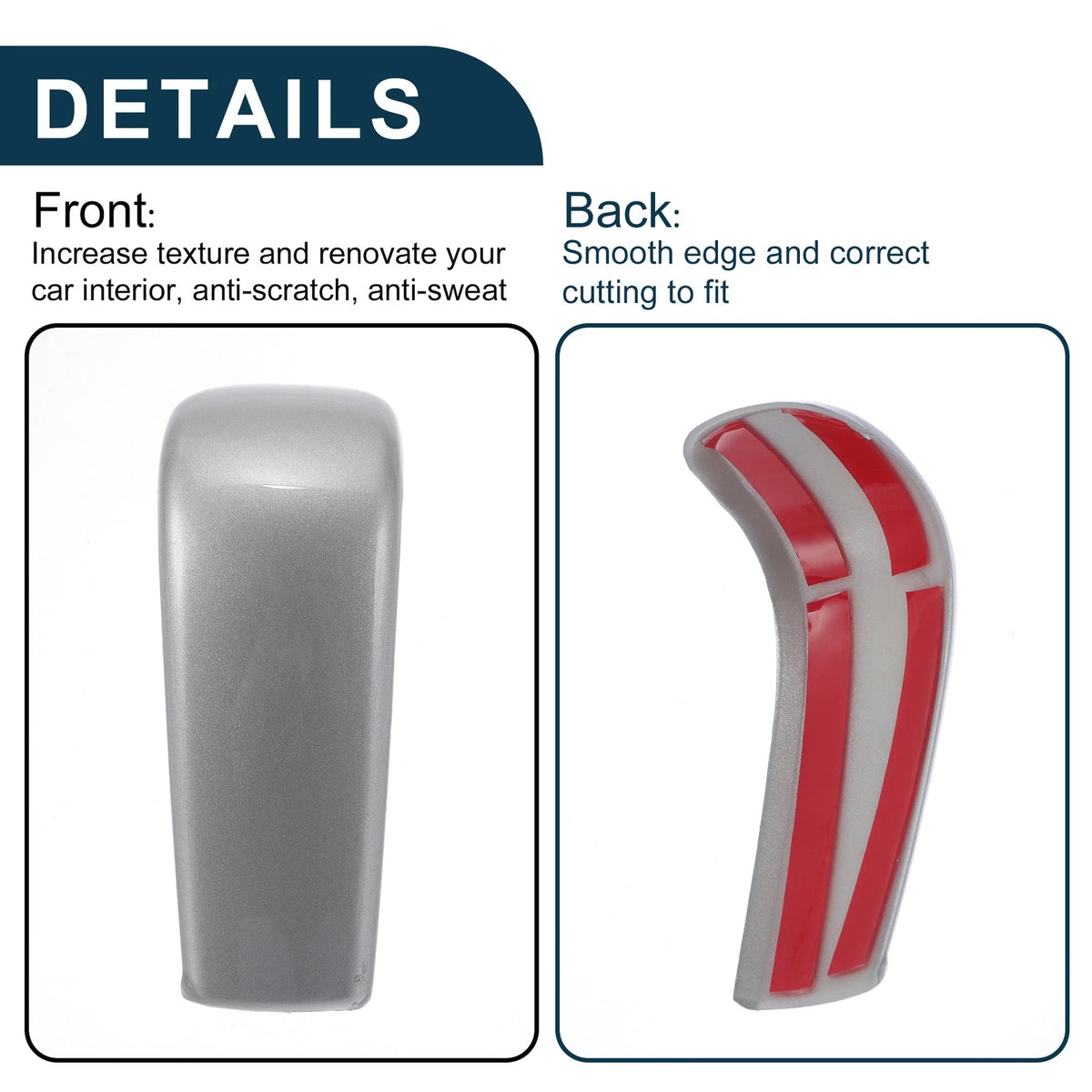 ABS Gear Shift Knob Cover Sticker for Toyota Land Cruiser Prado (2009-2023)