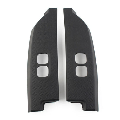 Black Rear Tail Light Covers for Land Rover Defender 90 110 (2020-2023)