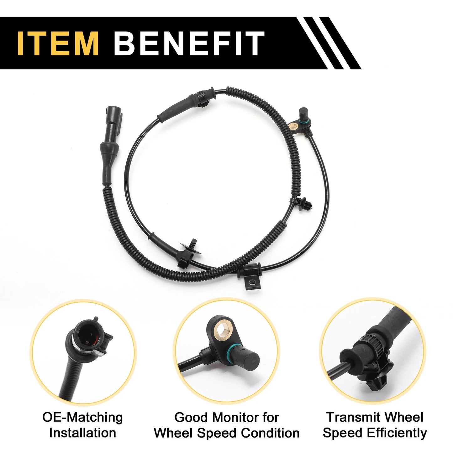 ABS Wheel Speed Sensor for Ford F-150 (2010)