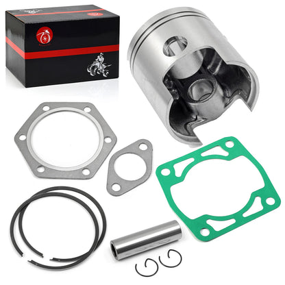 0.5mm Oversize Piston & Ring Gasket Kit for EZGO 2-Cycle Golf Cart (1976–1988)