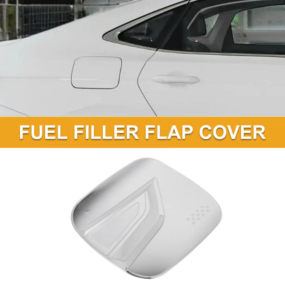 Fuel Tank Door Cap for Lexus NX 2022-2025 Gas Tank Flap Chrome Silver Tone