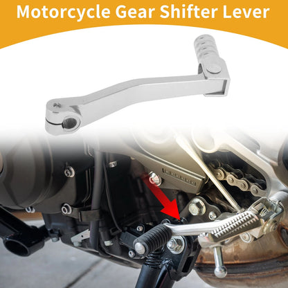 Folding Gear Shifter Lever for Apollo BBR Silver Tone