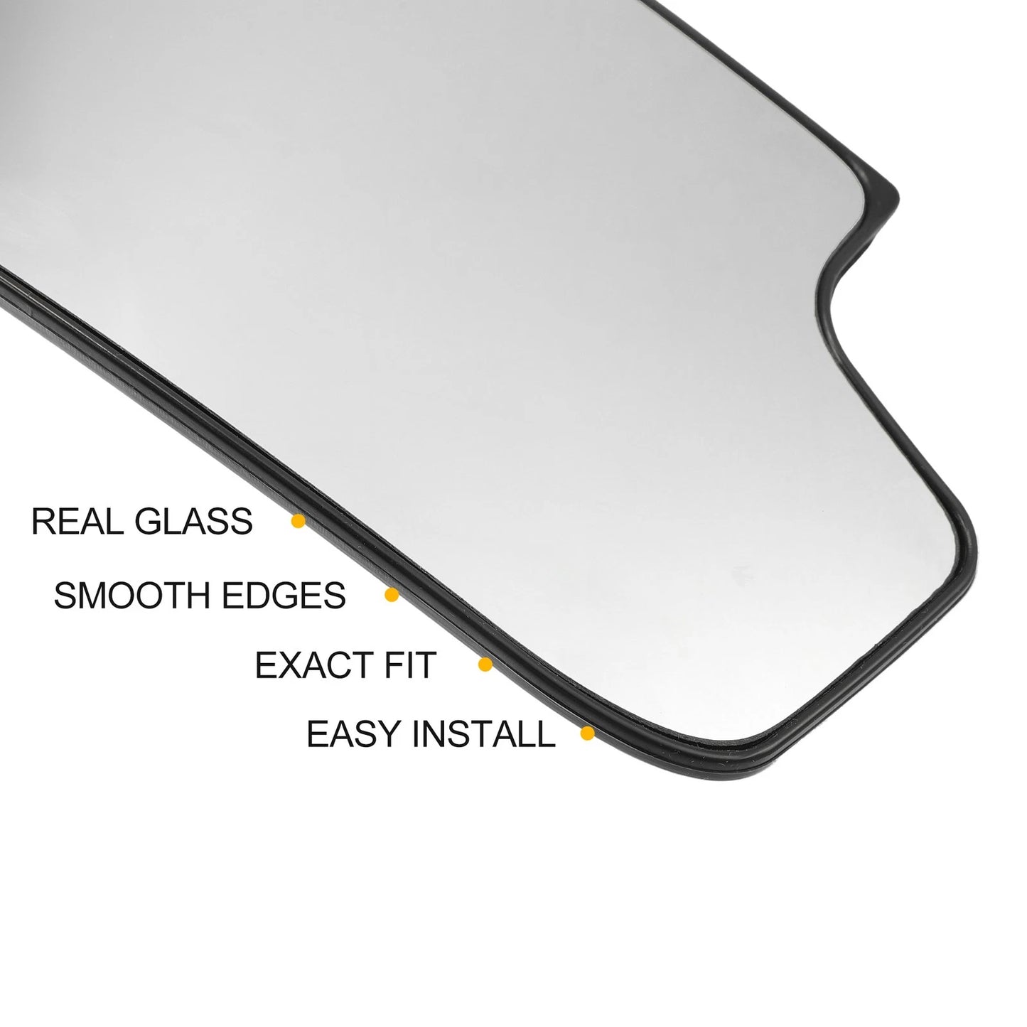 Right Side Rearview Mirror Glass Non-Heated for Chevrolet Silverado 1500