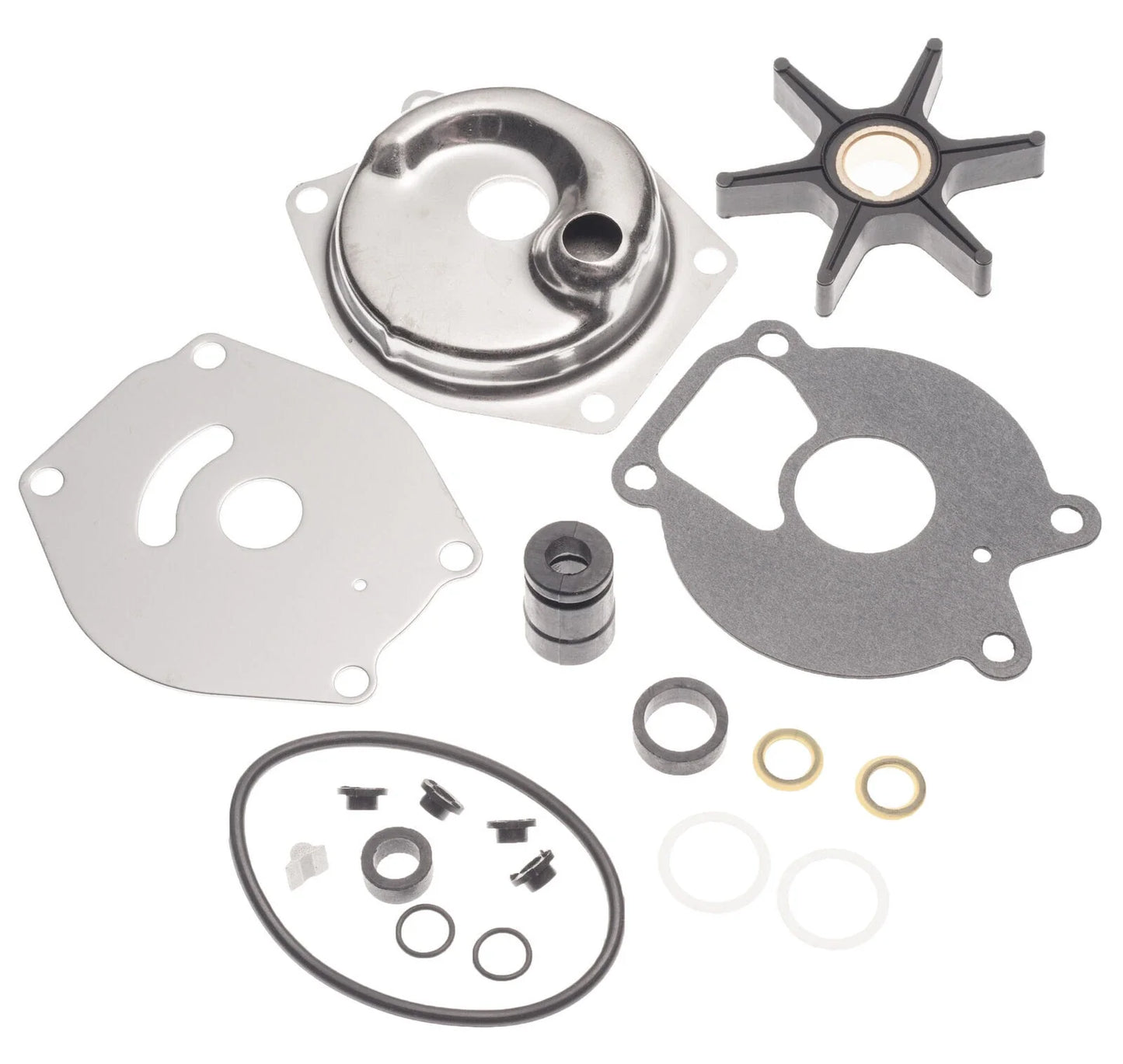 Water Pump Impeller Kit for Mercury Mariner Outboard 15-25HP 2-Stroke