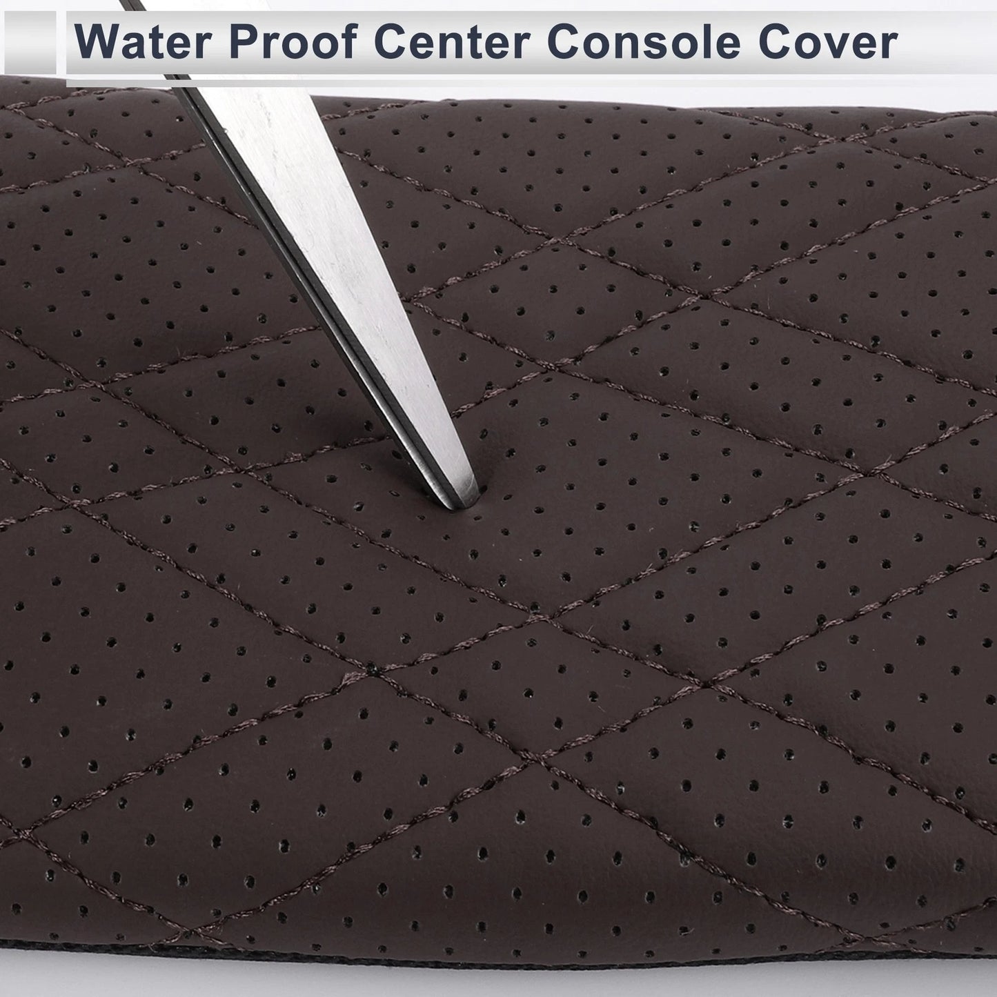 Center Console Cover for BMW 5 Series G30 2018-2023 Dark Brown 1 x Set