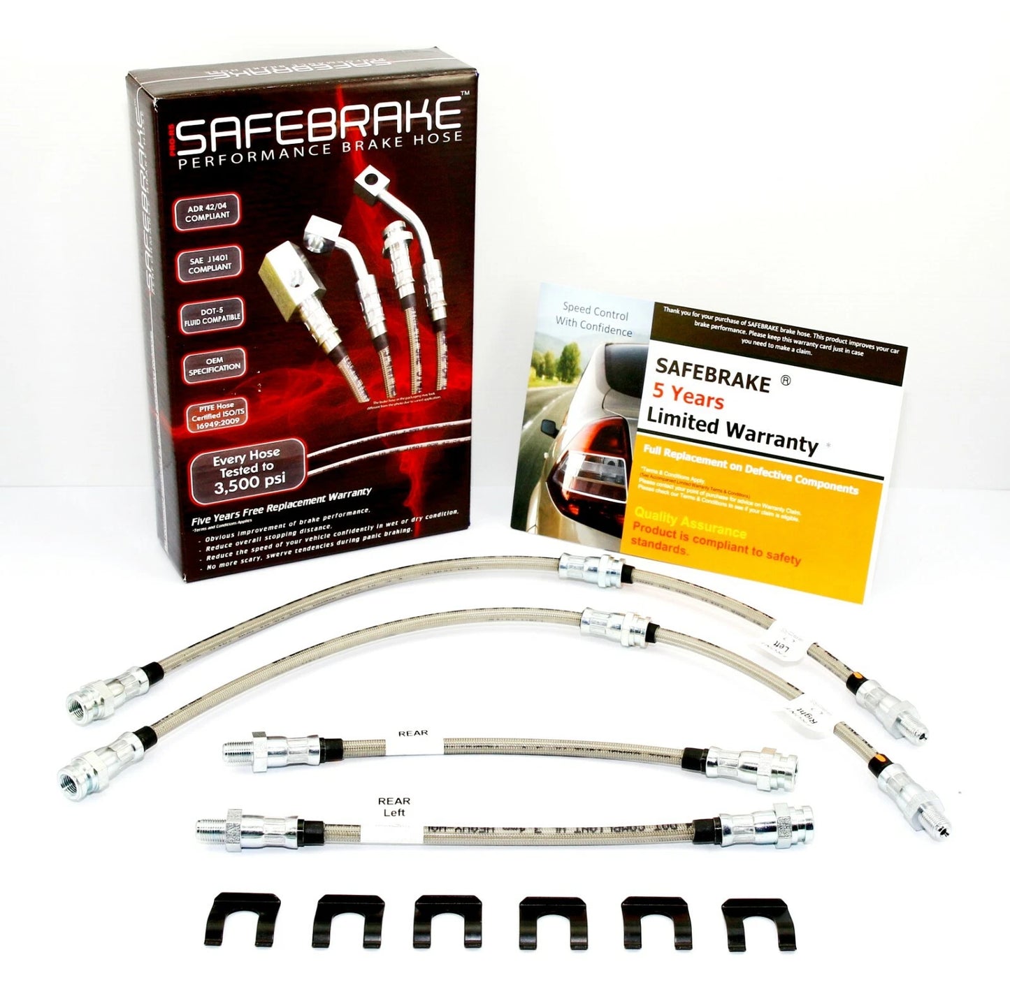 Brake Line Kit for Mazda RX7 FB Series 2 (Rear SOLID Disc) (1981-1983)