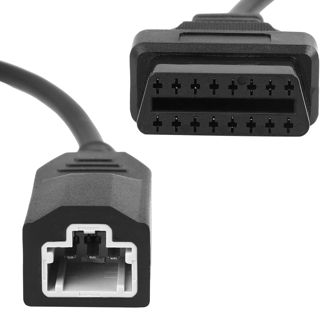 12V 3 Pin to 16 Pin OBD2 Diagnostic Connector Cable for Honda