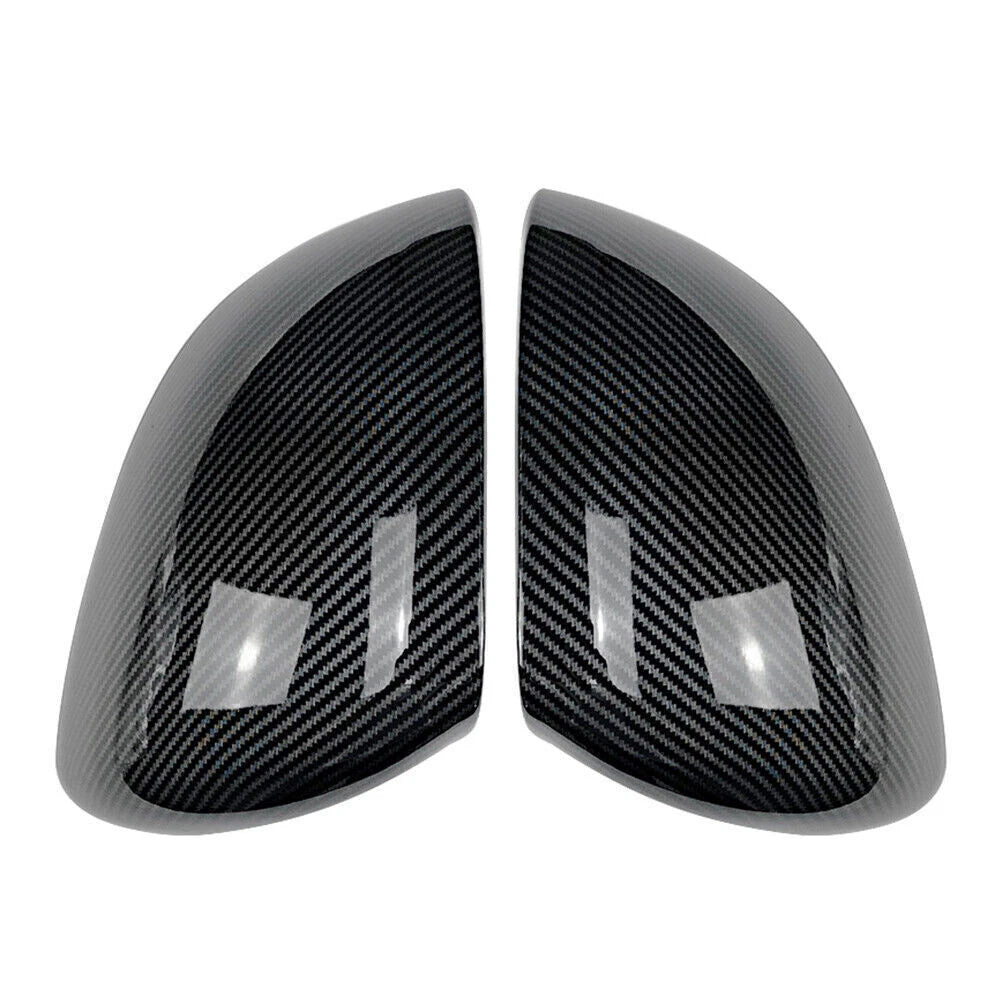 2 x Carbon Fiber Rear View Mirror Covers for Mercedes Benz C-Class (2022-2023)