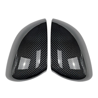 2 x Carbon Fiber Rear View Mirror Covers for Mercedes Benz C-Class (2022-2023)