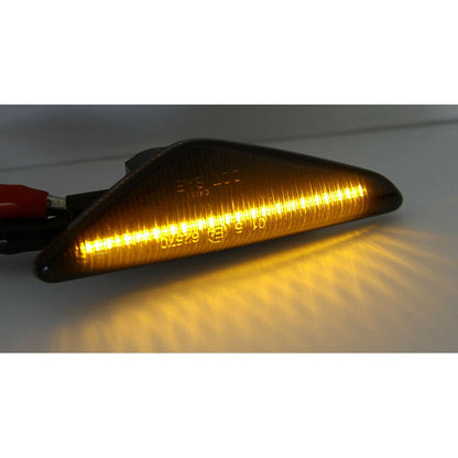 Black LED Fender Side Marker Lights for BMW E70 X5 E76 F25 X3 (07-12)