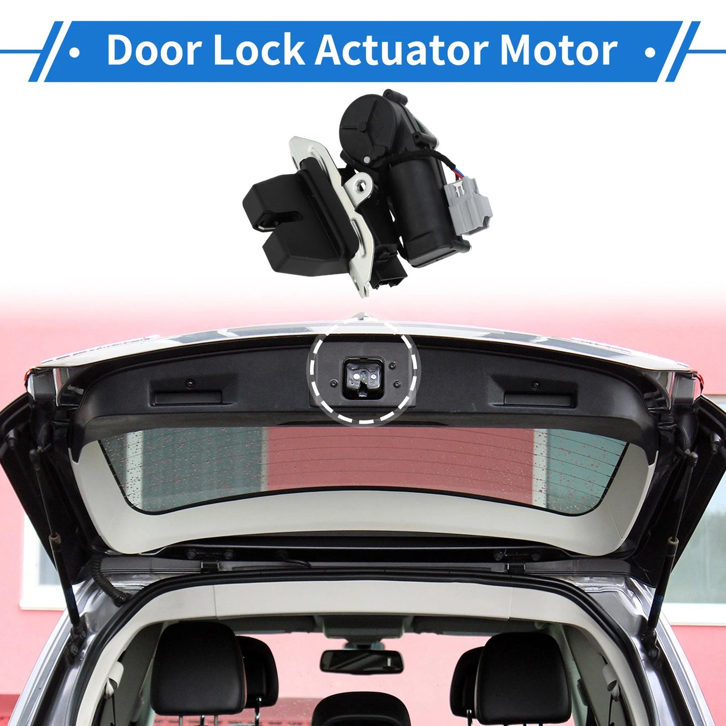 Rear Liftgate Door Lock Actuator for Lincoln MKX, Ford (2016-2018)