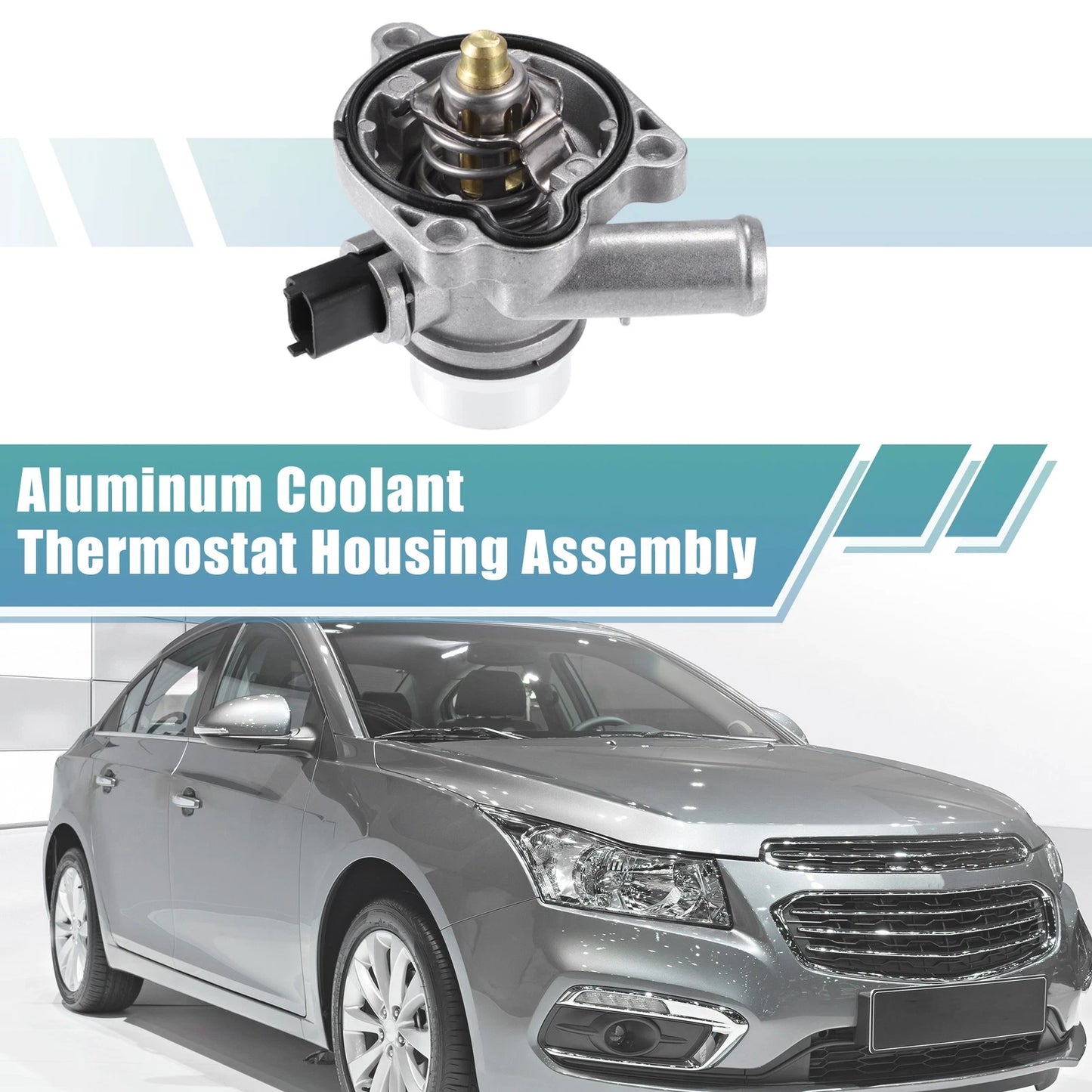 Aluminum Engine Coolant Thermostat Housing for Chevy Cruze Buick