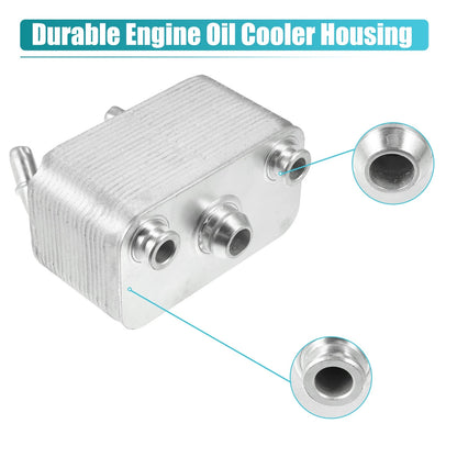 Engine Oil Cooler Housing with Gasket Assembly for BMW X5