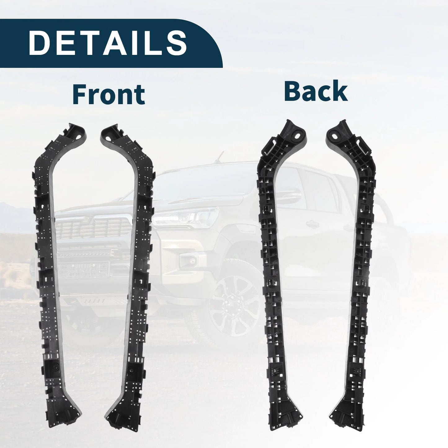 Rear Bumper Retainer Bracket  for Honda Civic Sedan (2016-2020)