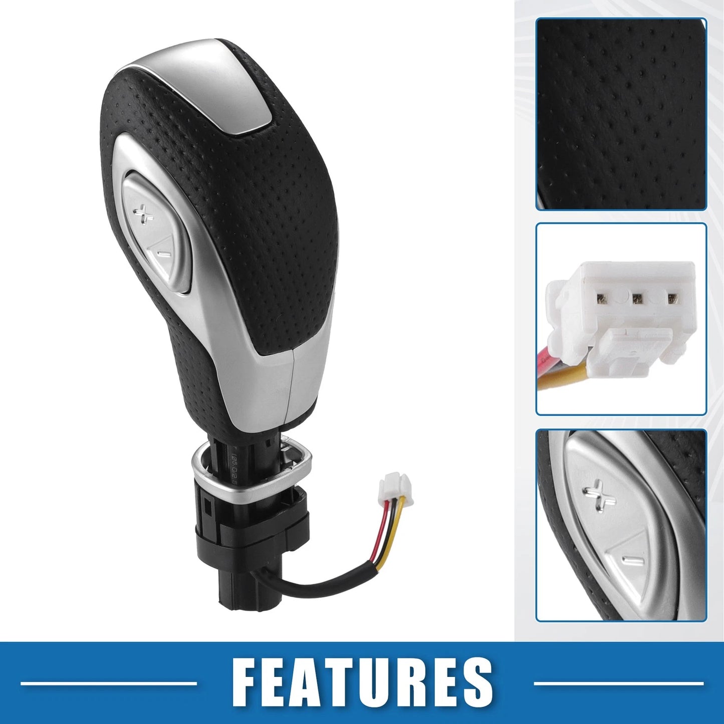 Automatic Transmission Shift Knob for Ford Escape 2013-2016 (2 x) ABS