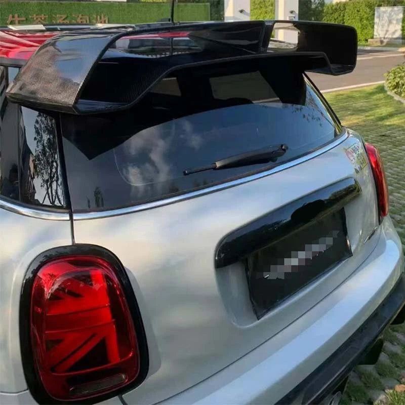 Real Carbon Fiber Rear Roof Spoiler Wing Replacement for Mini F55 F56 2015-2023